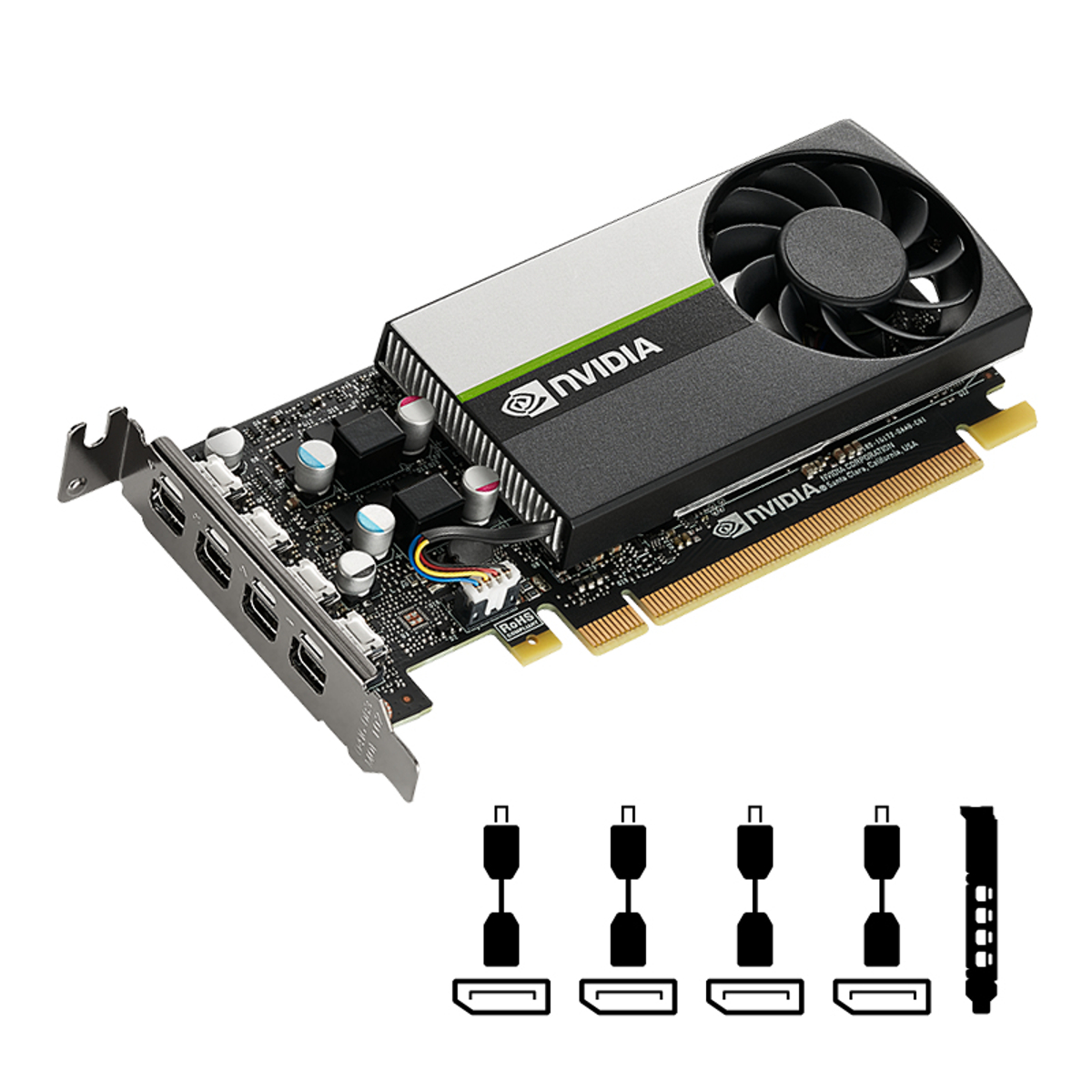 GPU NV T1000 Low Profile OEM Version