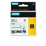 Rhino Indust Vinyl Tape 9mmX5.5m Bk