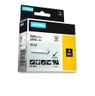 Rhino Indust Vinyl Tape 9mmX5.5m Bk