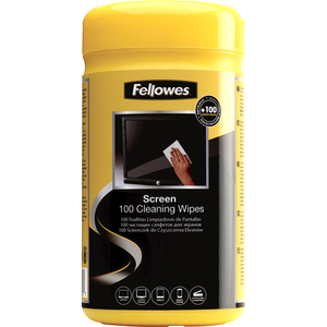 Fellowes, Screen Cleaning Wipes (tub 100)