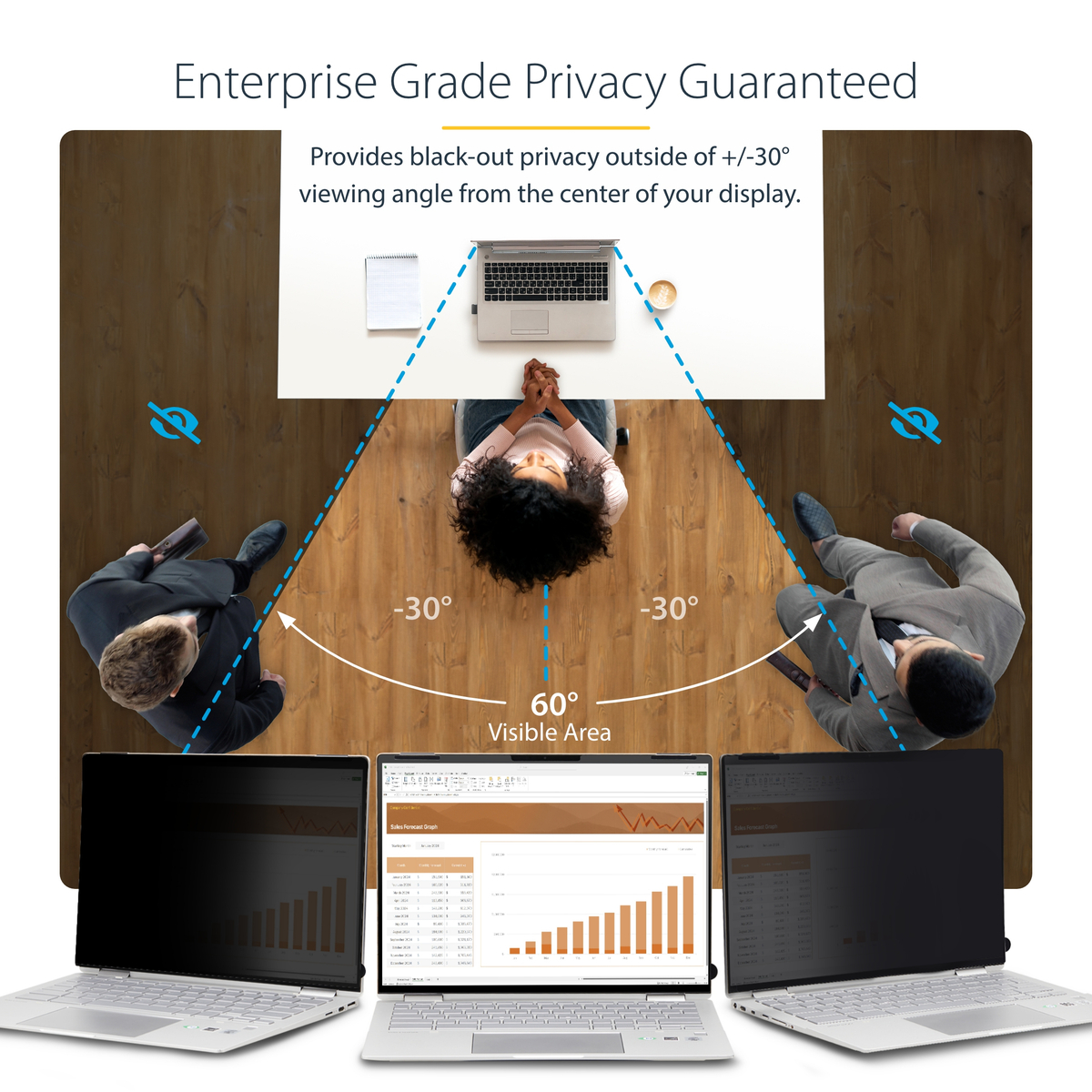 14in 16:9 Laptop Touch Privacy Screen