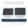 14in 16:9 Laptop Touch Privacy Screen