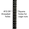 SmartRack 9U Low-Profile Wall-Mount Rack