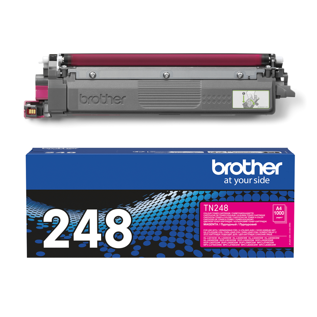 TN248M Magenta 1.000 Pages Toner