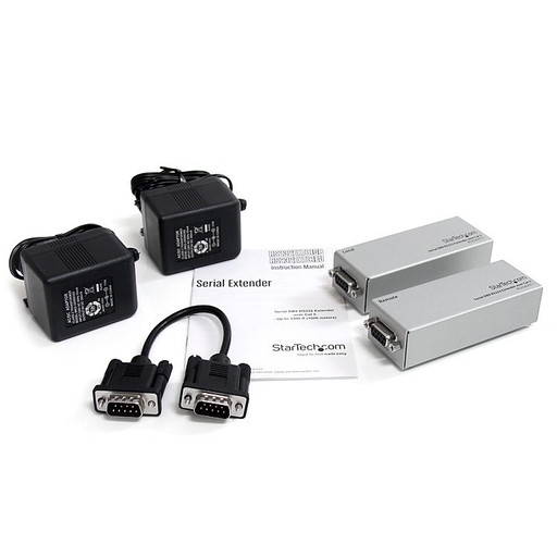 Serial DB9 RS232 Extender over Cat 5
