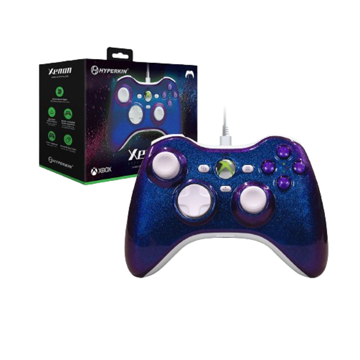 Xenon Wired Controller - Twilight Galaxy