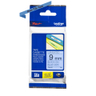 TZE521 9mm Black On Blue Label Tape