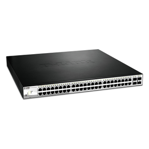 D-Link, 52-Port Poe Gb Smart Switch 370W Poe