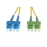 10m SC-SC APC OS2  OS1 Singlemode Fibre
