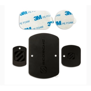 SCOSCHE, Magic Mount Replacement Plate Kit - BLK