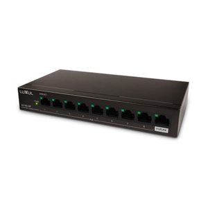 Luxul, 8 Port Gigabit PoE+ Switch w/Uplink EU