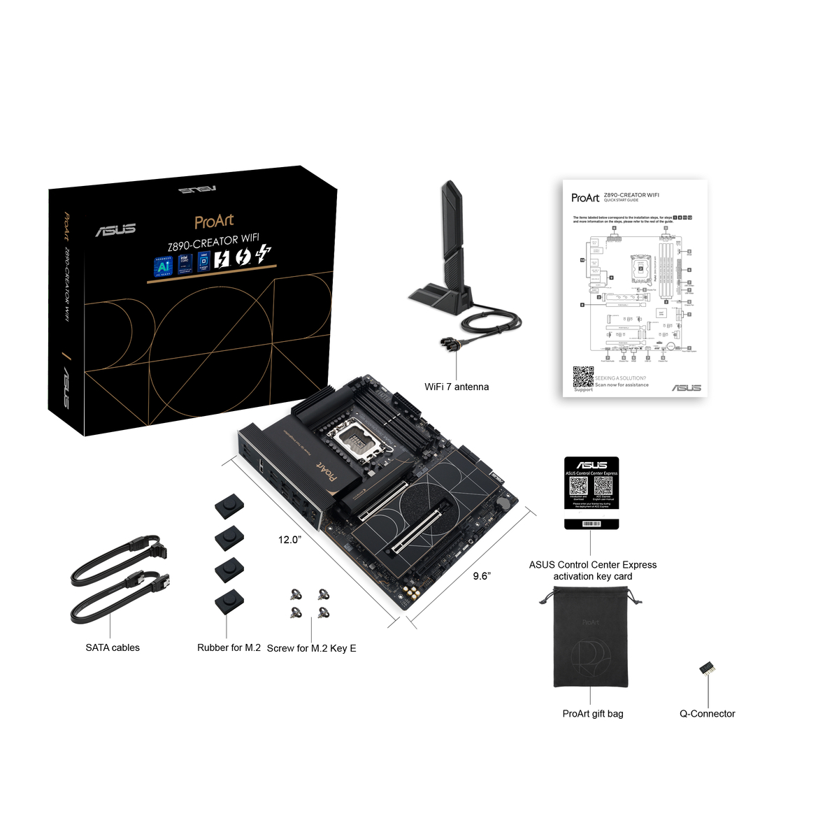 MB INT Z890 PROART CREATOR WIFI D5 ATX