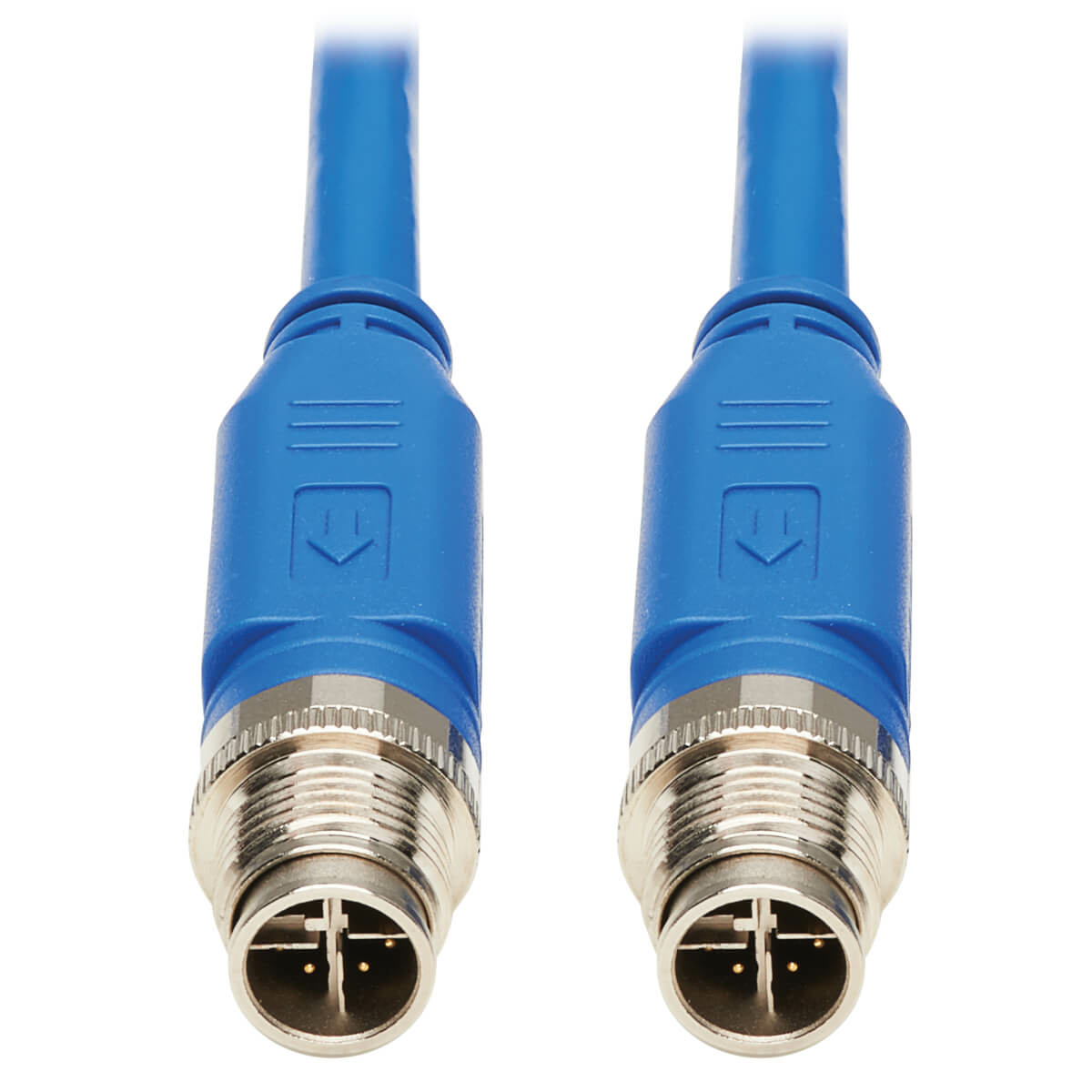CAT6 1G UTP ETHERNET CBL M/M IP68 POE 1M