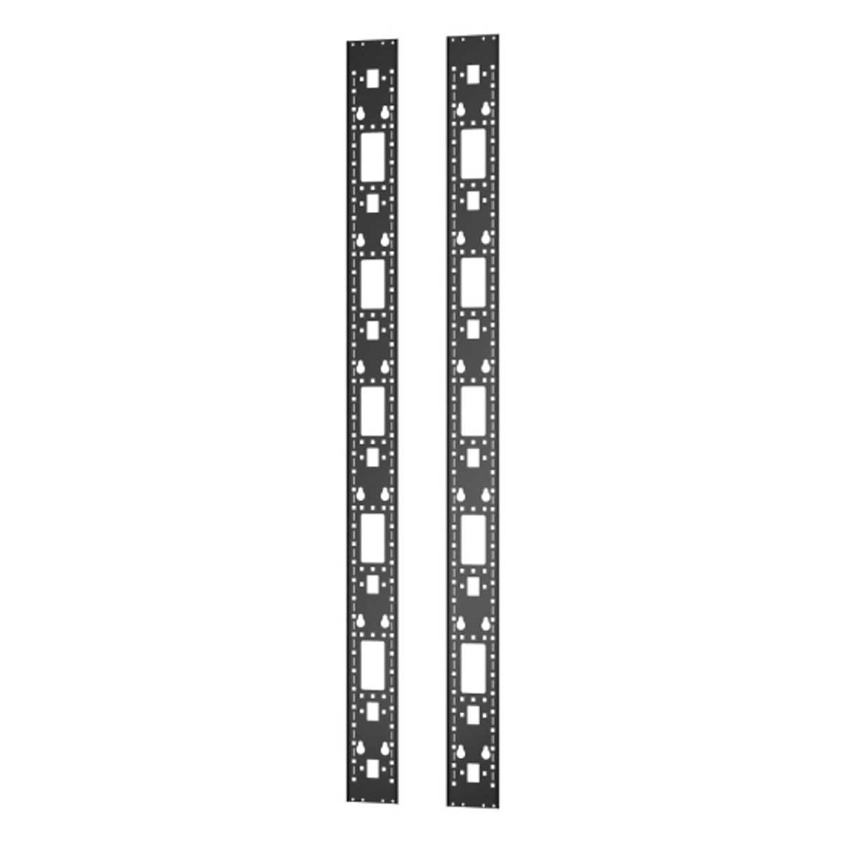 Easy Rack 0U accessory channel 42U x 2