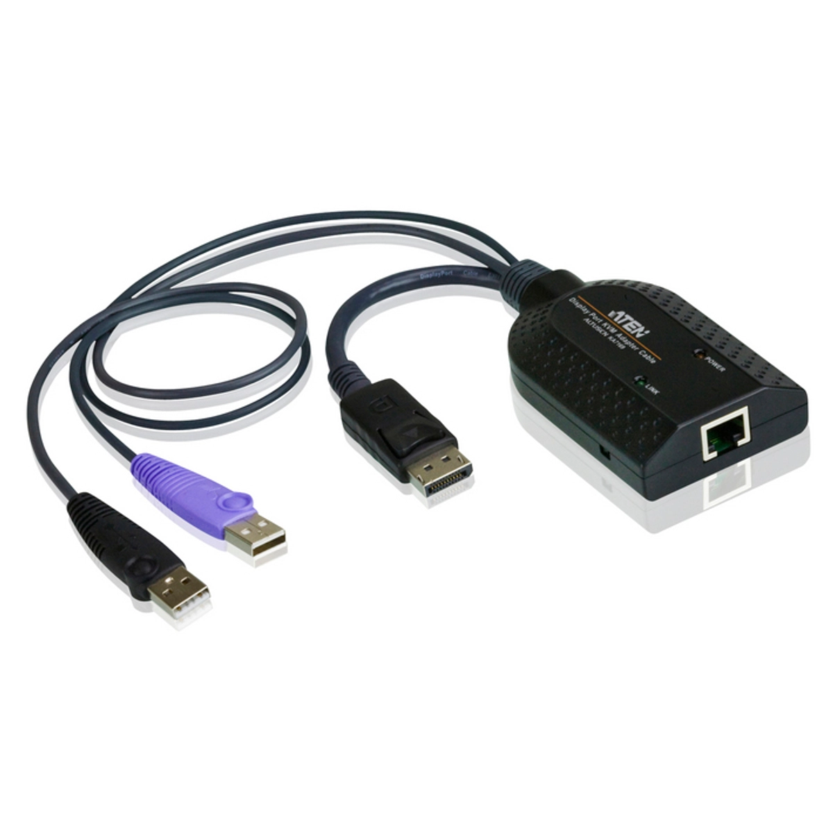 Digi Vid USB KVM Cbl Virt Med&SCard Sup