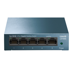 TP-Link, LiteWave 5-Port Gig Dtop Switch Steel