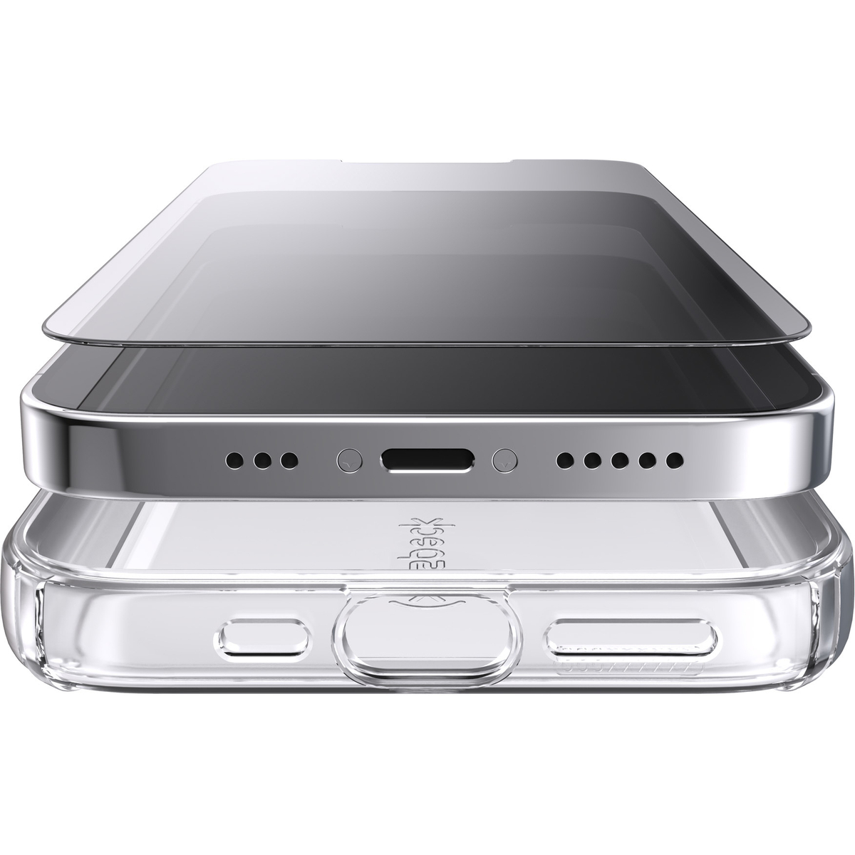 iPh 13 Pro Gs Scrprot Bundle Clear/Clear