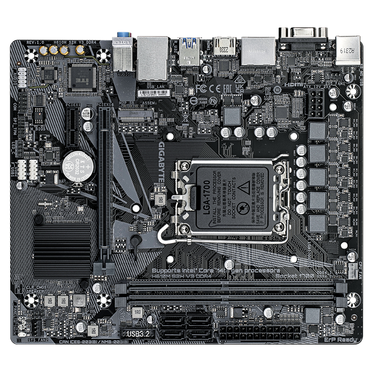 MB INT LGA1700 H610M S2H V3 D4 MATX