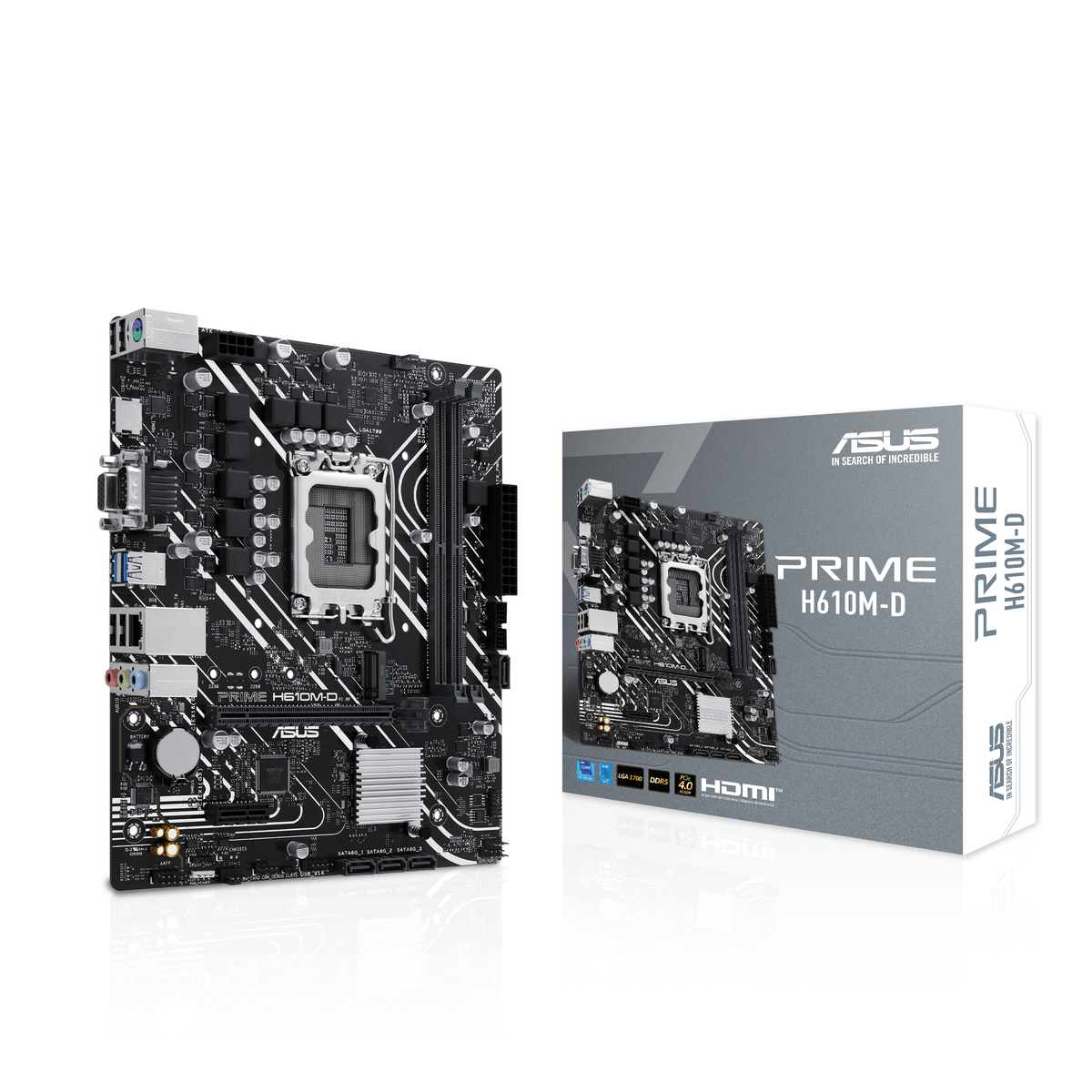 MB INT 1700 H610M-D Prime D5 MATX