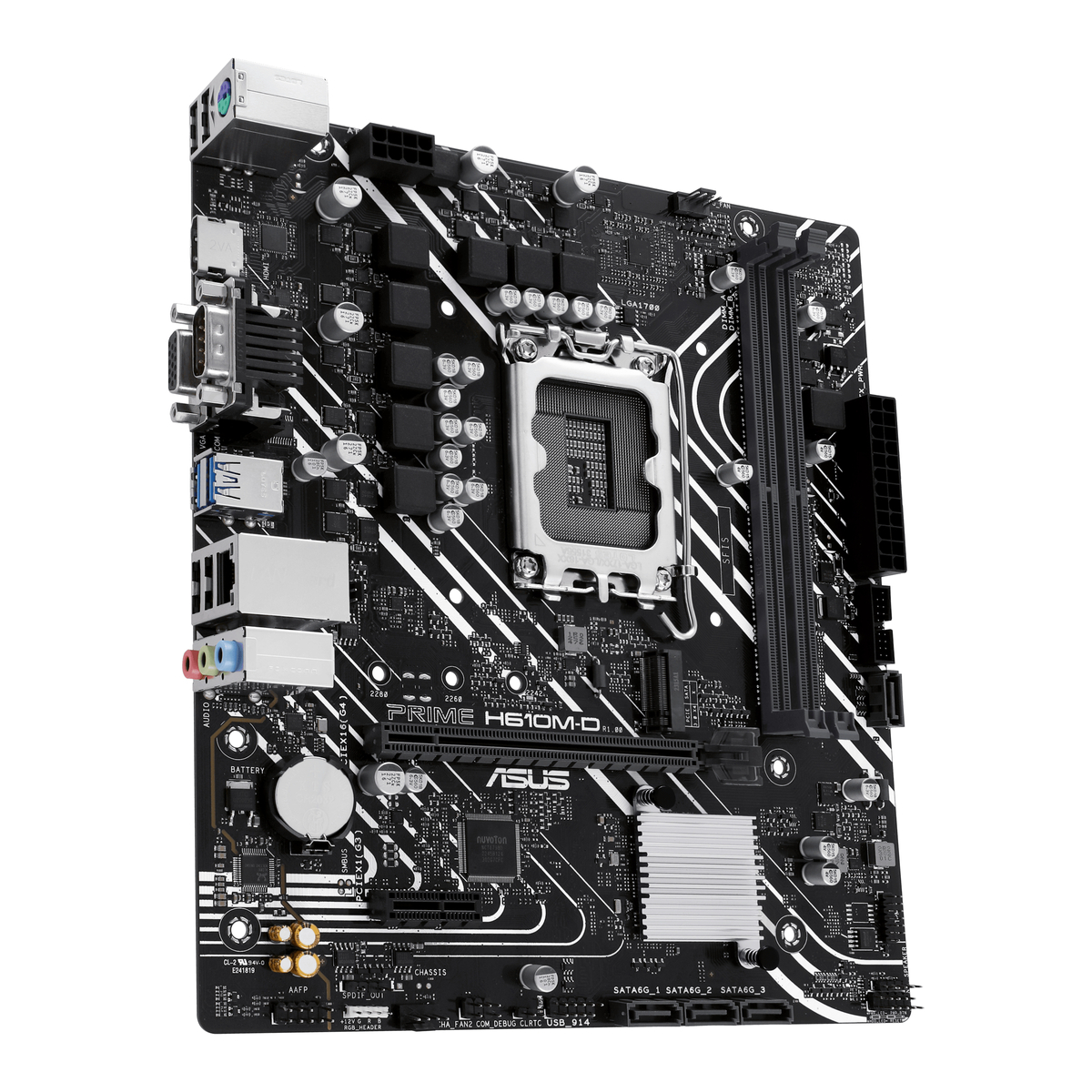 MB INT 1700 H610M-D Prime D5 MATX