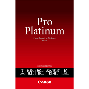 Canon, Pro Platinum A3+ Photo Paper 10 sheets