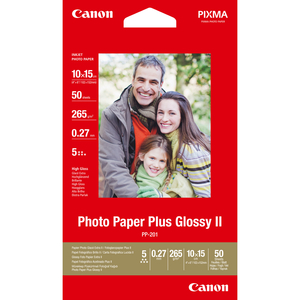 Canon, Pp201 Photo Paper (4X6 50 Sheets)