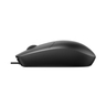 N100 Wired Optical Mouse - Black