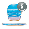 Wrist Rest W/Microban Sandy Beach