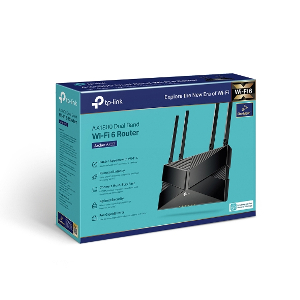 AX1800 Dual Band Wi-Fi 6 Router