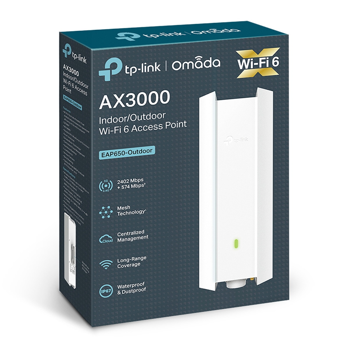 AX3000 Indoor/Outdoor WiFi6 Access Point