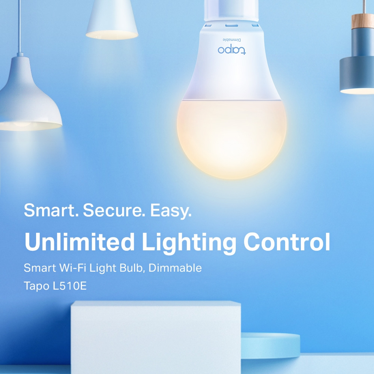 Smart Wi-Fi Light Bulb Dimmable