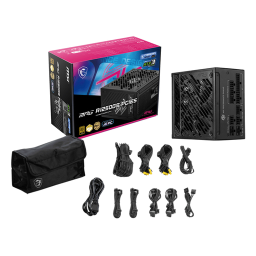 PSU MPG A1250GS PCIE5 ATX MOD 80+G