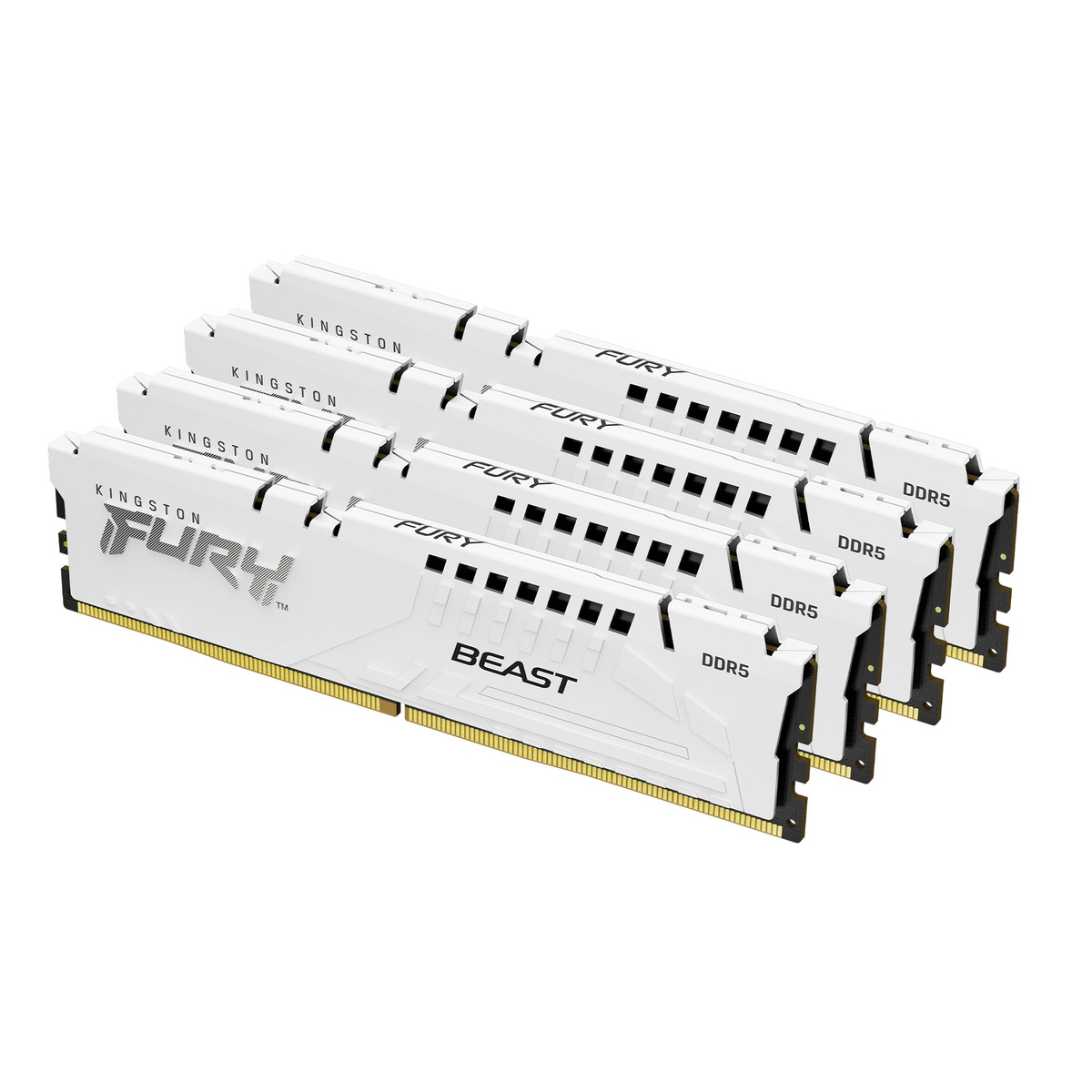 D5 D 5200 64GB KIT 4X16 Fury Beast WHT