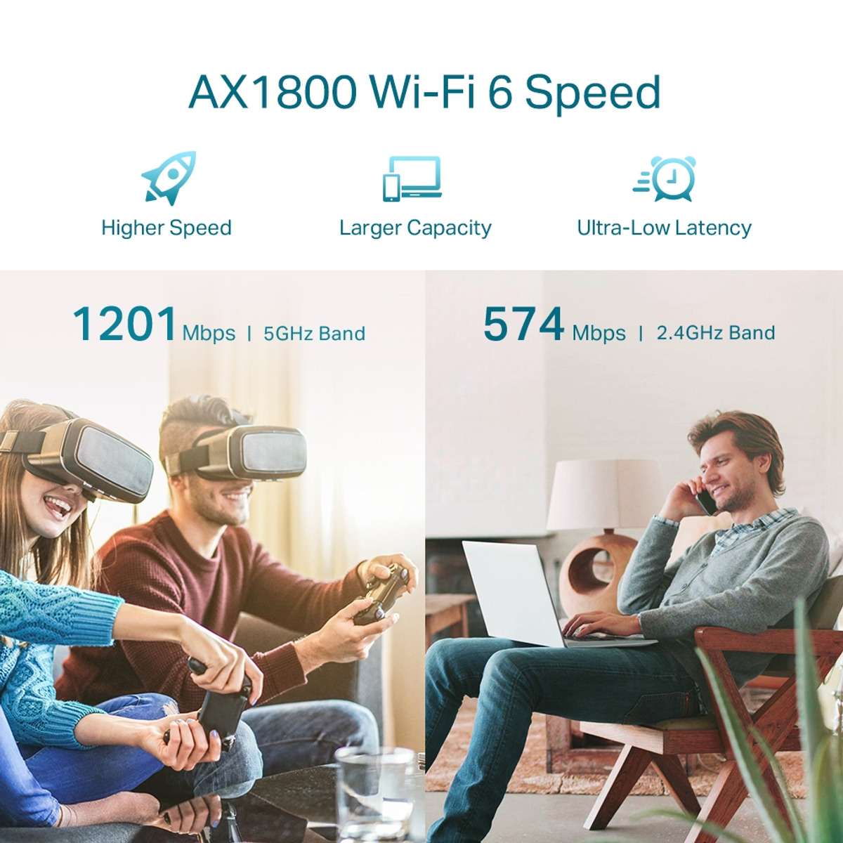 AX1800 Wi-Fi Range Extender