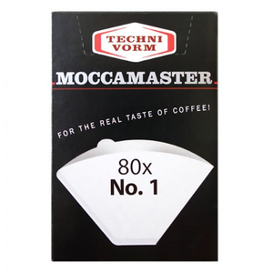 Moccamaster, Filterpaper Nr. 1 Cup-One (80 Pc)