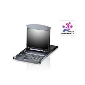 17" LCD RACK CONSOLE + 16xC5 KVM Switch