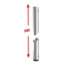 500 SINGLE COLUMN PUNCHED HOLE 500MM