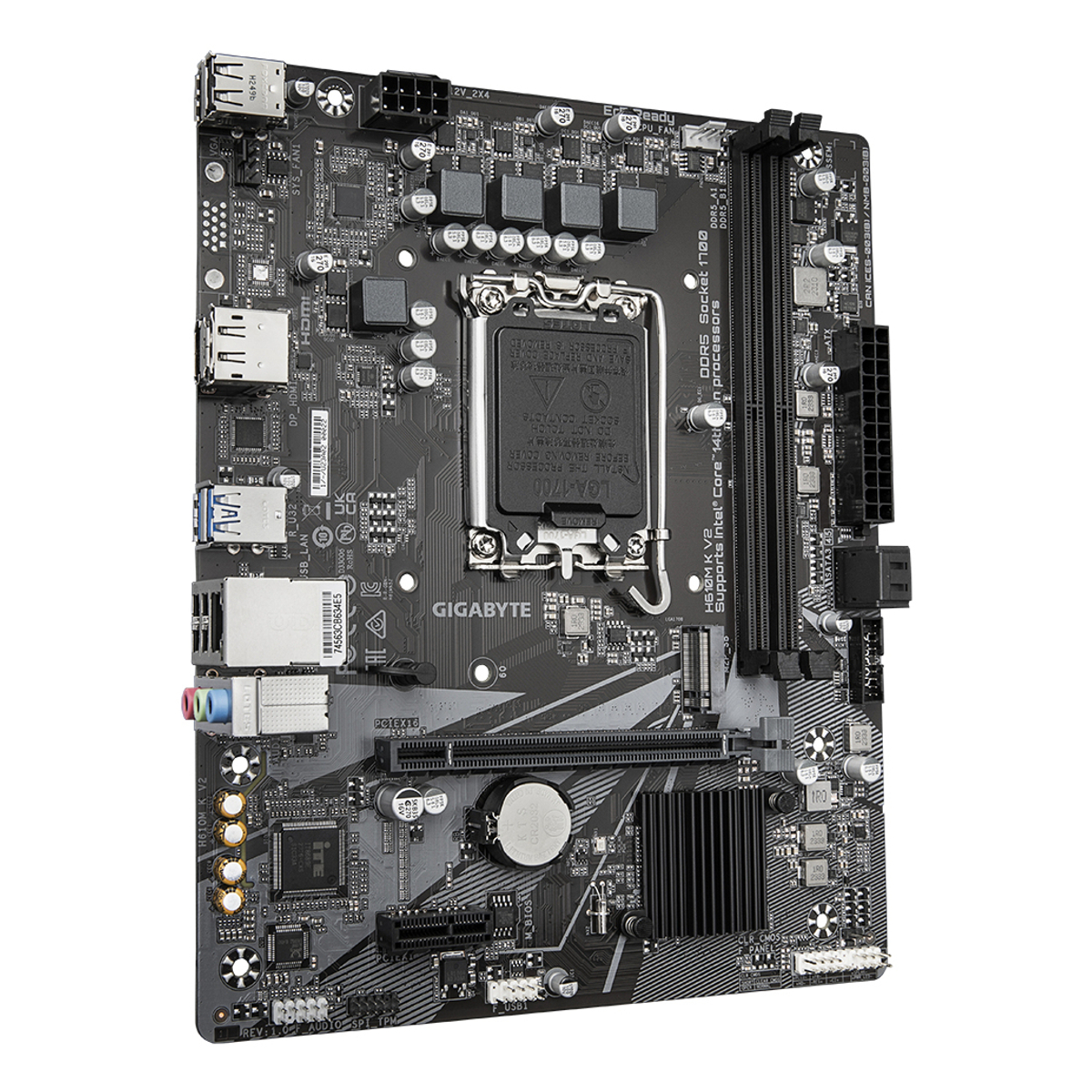 MB INT LGA1700 H610M K V2 D5 MATX