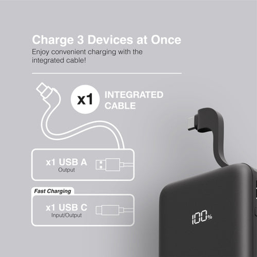 Juice Powerbank 2 ECO Integrated Black