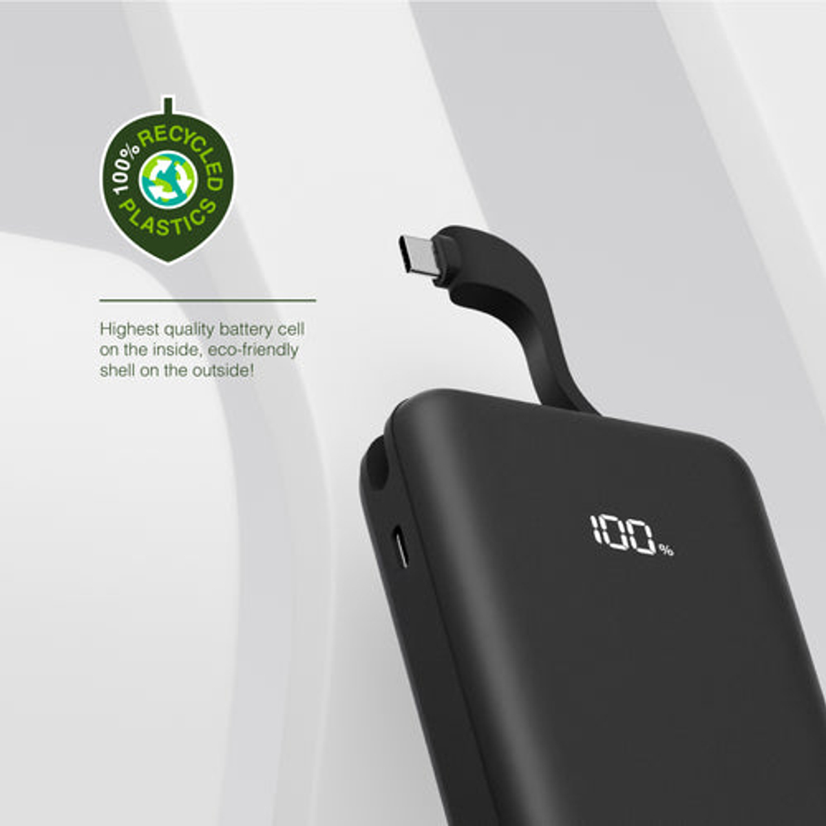 Juice Powerbank 3 ECO Integrated Black