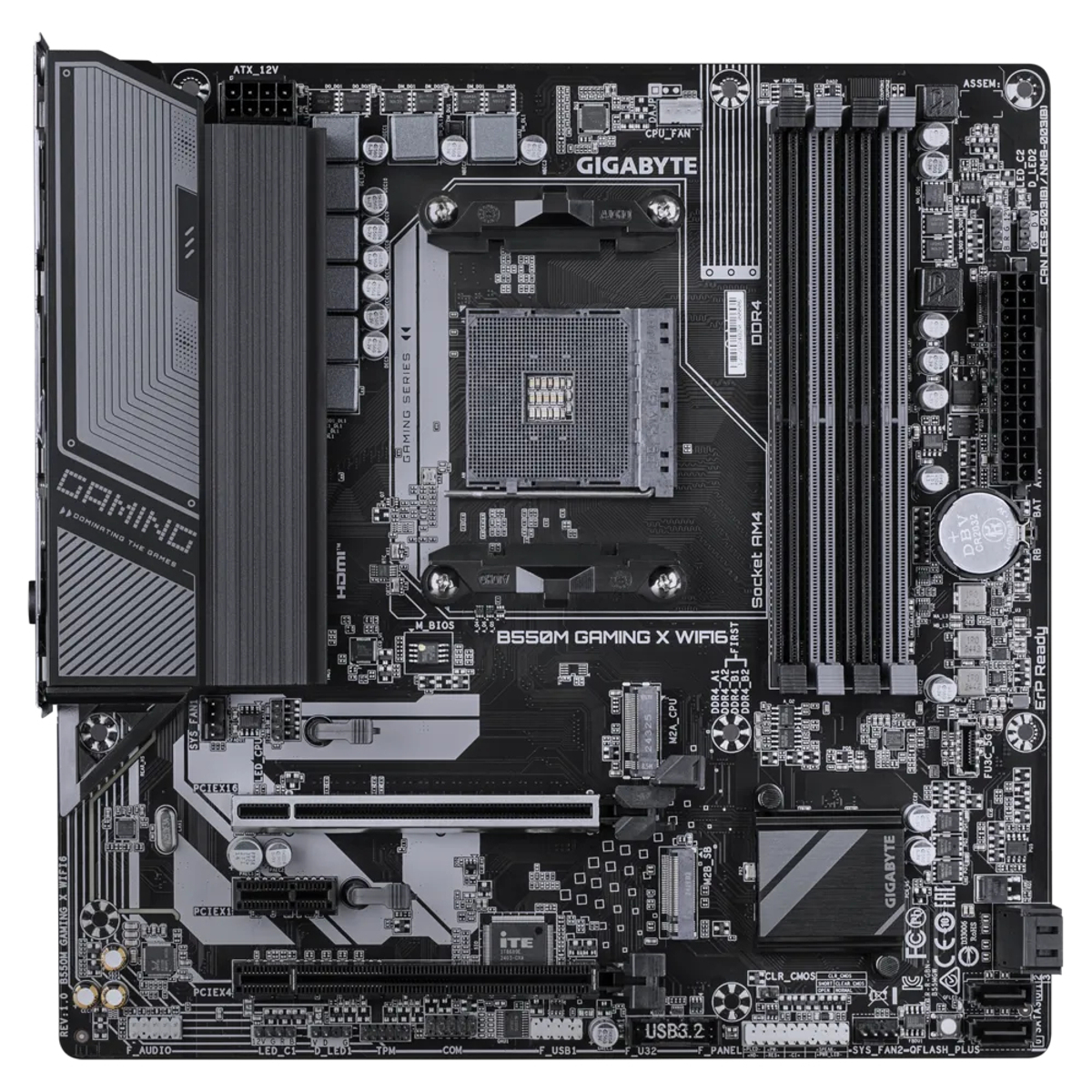 MB AMD AM4 B550M GAMING X WIFI6 D4 MATX