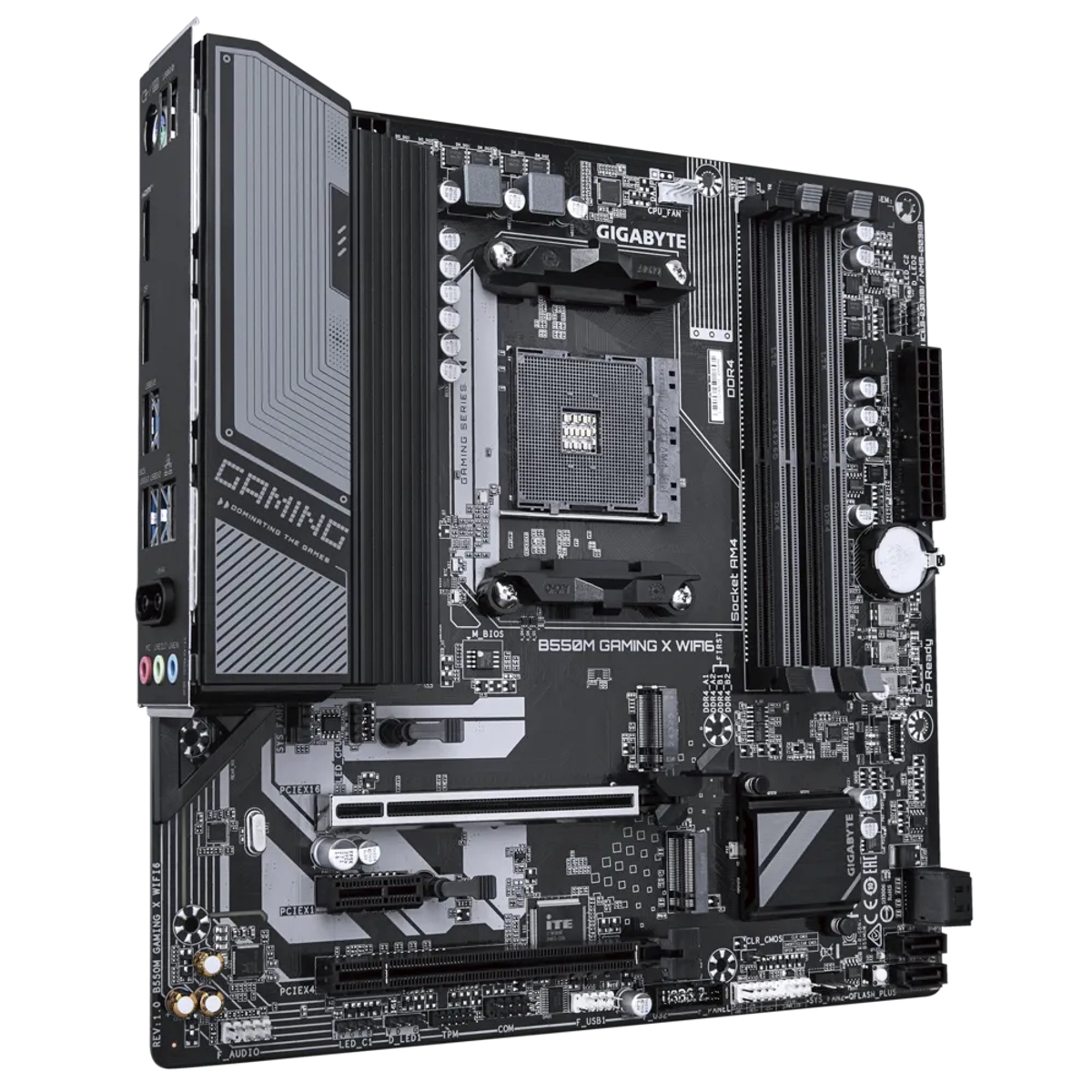 MB AMD AM4 B550M GAMING X WIFI6 D4 MATX