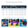 23 Monitor Privacy Screen Hanging