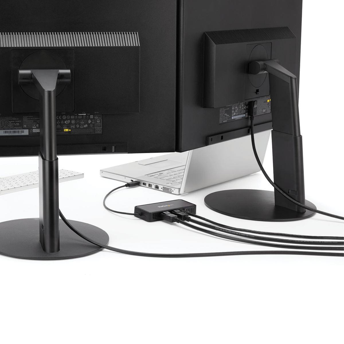 USB to Dual DisplayPort Mini Dock - 4K