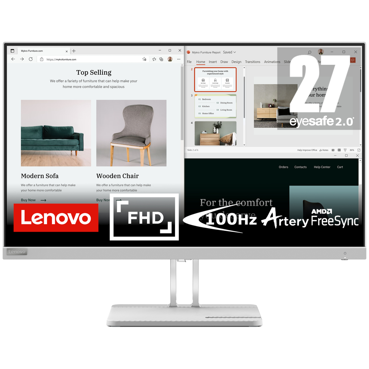 L27e-40 27 Inch FHD Monitor