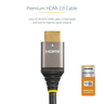 10ft 3m Certified HDMI 2.0 Cable 4K 60Hz