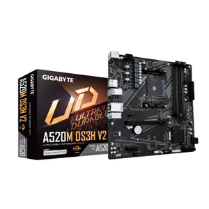 Gigabyte, MB AMD AM4 A520M DS3H V2 D4 MATX