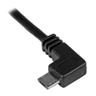 0.5m Left Angle Micro USB Cable - 24AWG