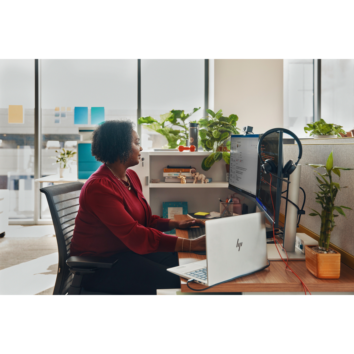Poly BW 3320 Stereo USB-C HS +USB-C/A