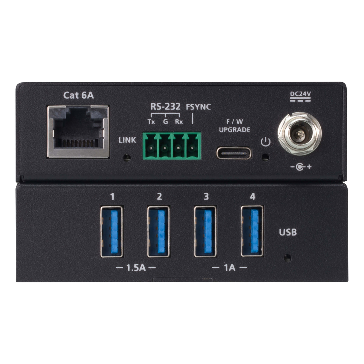 4-Port USB 3.2 Cat 6A Extender